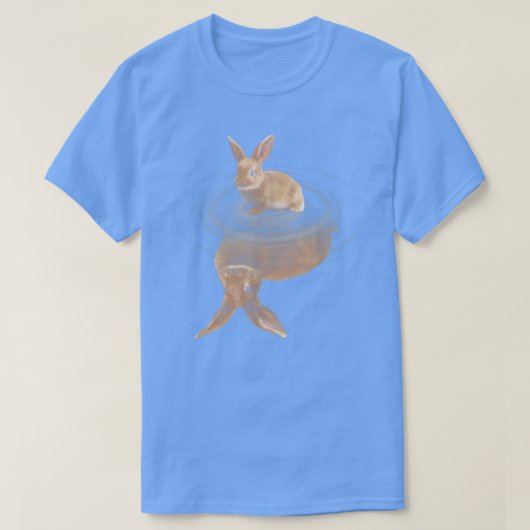 BUNNY Baby Reflection Mirror BUNNY Sterker T-shirt (Design voorkant)