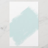 Bunny Baby shower Game - Hoe gaat het met mij? Flyer (Achterkant)