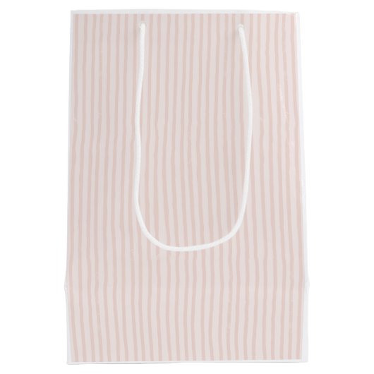 Bunny Baby shower Gift Bag Medium Cadeauzakje (Achterkant)