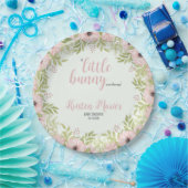 Bunny Baby shower Papieren Bordje (Feest)