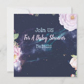Bunny Baby shower Uitnodiging (Achterkant)