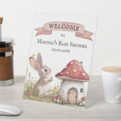  Bunny Baby shower Welkom Reclamebord Met Voetstuk (Insitu)