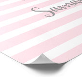 Bunny baby wall decor poster (Hoek)