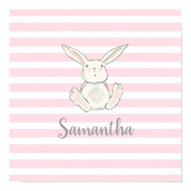 Bunny baby wall decor