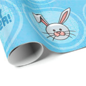 Bunny Badges Cadeaupapier (Rol Hoek)