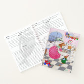 Bunny bakken cookies Recept Journal Notitieboek (Binnen)