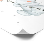 Bunny Balloon Nursery Poster Kinder Room Print (Hoek)