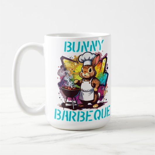 Bunny Barbeque Koffiemok (Links)