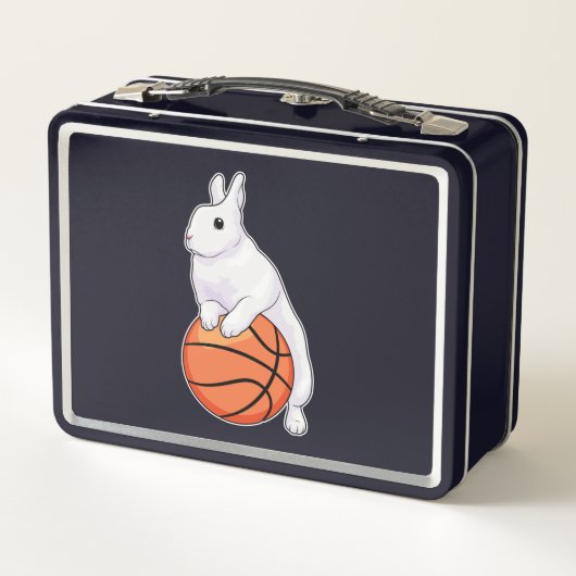 Bunny Basketball-speler Basketball (Achterkant)