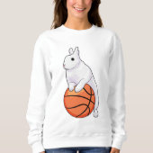 Bunny Basketball-speler Basketball Trui (Voorkant)