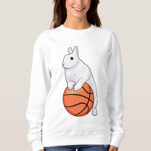 Bunny Basketball-speler Basketball Trui (Voorkant)