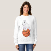 Bunny Basketball-speler Basketball Trui (Voorkant volledig)