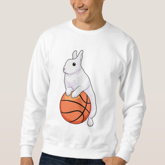 Bunny Basketball-speler Basketball Trui (Voorkant)