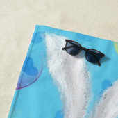 Bunny Beach Towel - Hug Strandlaken (In situ)