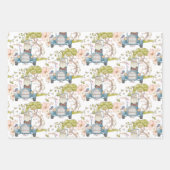  Bunny Beer Fox Car Foliage Boy Inpakpapier Vel (Voorkant 3)
