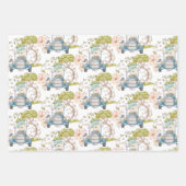  Bunny Beer Fox Car Foliage Boy Inpakpapier Vel (Voorkant 2)