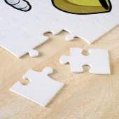 Bunny bij Muziek met Saxophone Legpuzzel (Zijkant)