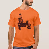 Bunny biker t-shirt (Voorkant)