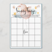 Bunny Bingo Ballon & Shooting Star Shower Spel Informatiekaartje (Voorkant)