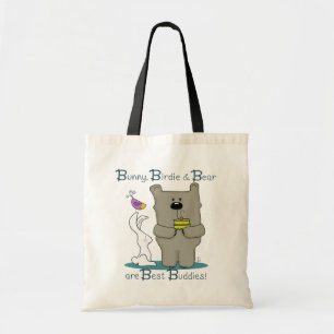 Bunny, Birdie en Beer- Beste Buddies Tote Bag