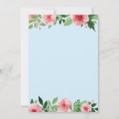 Bunny Birthday Boy Easter 1st First Birthday Kaart (Achterkant)