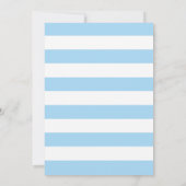 Bunny Birthday Boy Easter 1st First Birthday Kaart (Achterkant)