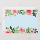 Bunny Birthday Boy Easter 1st First Birthday Kaart (Achterkant)