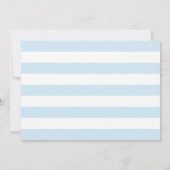 Bunny Birthday Boy Easter 1st First Birthday Kaart (Achterkant)