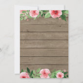 Bunny Birthday Boy Easter 1st First Birthday Kaart (Achterkant)