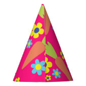 Bunny Birthday Cute Kind Rabbit Party Feesthoedjes (Achterkant)