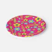 Bunny Birthday Cute Kind Rabbit Party Papieren Bordje (Gekanteld)