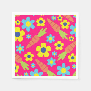 Bunny Birthday Cute Kind Rabbit Party Servet