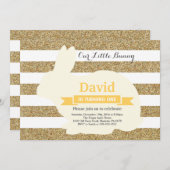 Bunny Birthday Easter 1st eerste verjaardag Kaart (Voorkant / Achterkant)