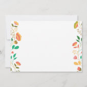 Bunny Birthday Girl Easter 1e verjaardag Kaart (Achterkant)