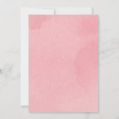 Bunny Birthday Girl Easter 1e verjaardag Kaart (Achterkant)