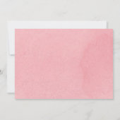 Bunny Birthday Girl Easter 1e verjaardag Kaart (Achterkant)