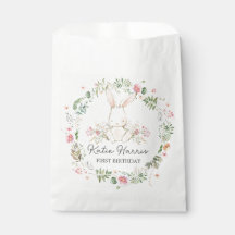 Bunny Birthday Invitation, een of ander konijn is 