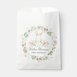 Bunny Birthday Invitation, een of ander konijn is  Bedankzakje