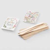 Bunny Birthday Invitation, een of ander konijn is  Handwaaier (Niet-gemonteerd)