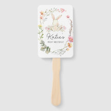 Bunny Birthday Invitation, een of ander konijn is 