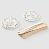 Bunny Birthday Invitation, een of andere bunny fan Handwaaier (Niet-gemonteerd)