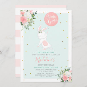 Bunny Birthday nodigt Bunny Birthday uit Kaart