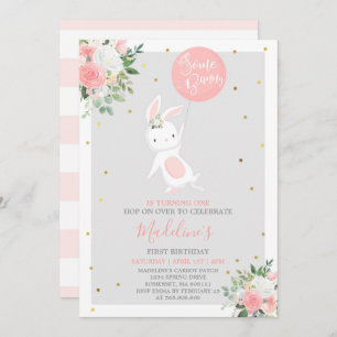 Bunny Birthday nodigt Bunny Birthday uit Kaart