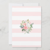 Bunny Birthday nodigt Bunny Birthday uit Kaart (Achterkant)