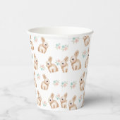 Bunny Birthday Party Cup Papieren Bekers (Rechts)