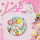 Bunny Birthday Party Paper Bord (Feest)