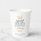 Bunny Birthday Party Papieren Bekers (Voorkant)