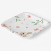 Bunny Birthday Party Papieren Borden Papieren Bordje (Gebogen)