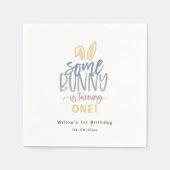 Bunny Birthday Party Servet (Voorkant)