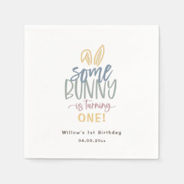 Bunny Birthday Party Servet